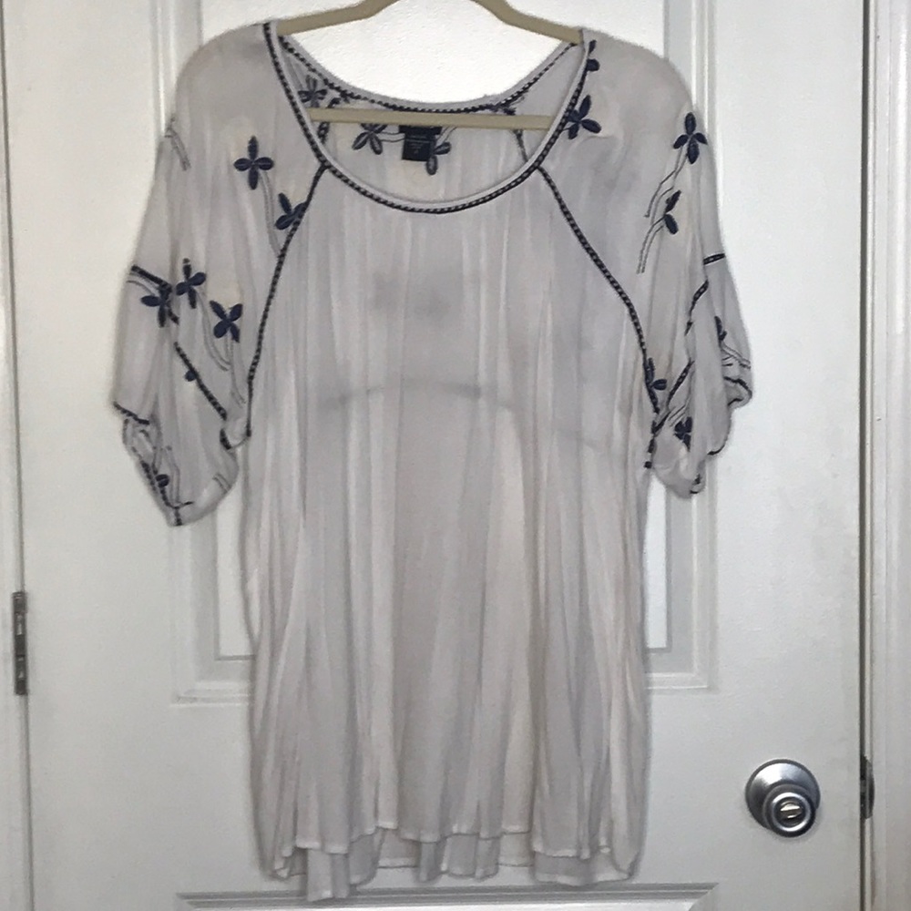 Torrid Flowy Gauze Top